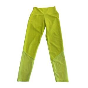 BEACH RIOT Lauren Ribbed Leggings with‎ Mesh size Medium